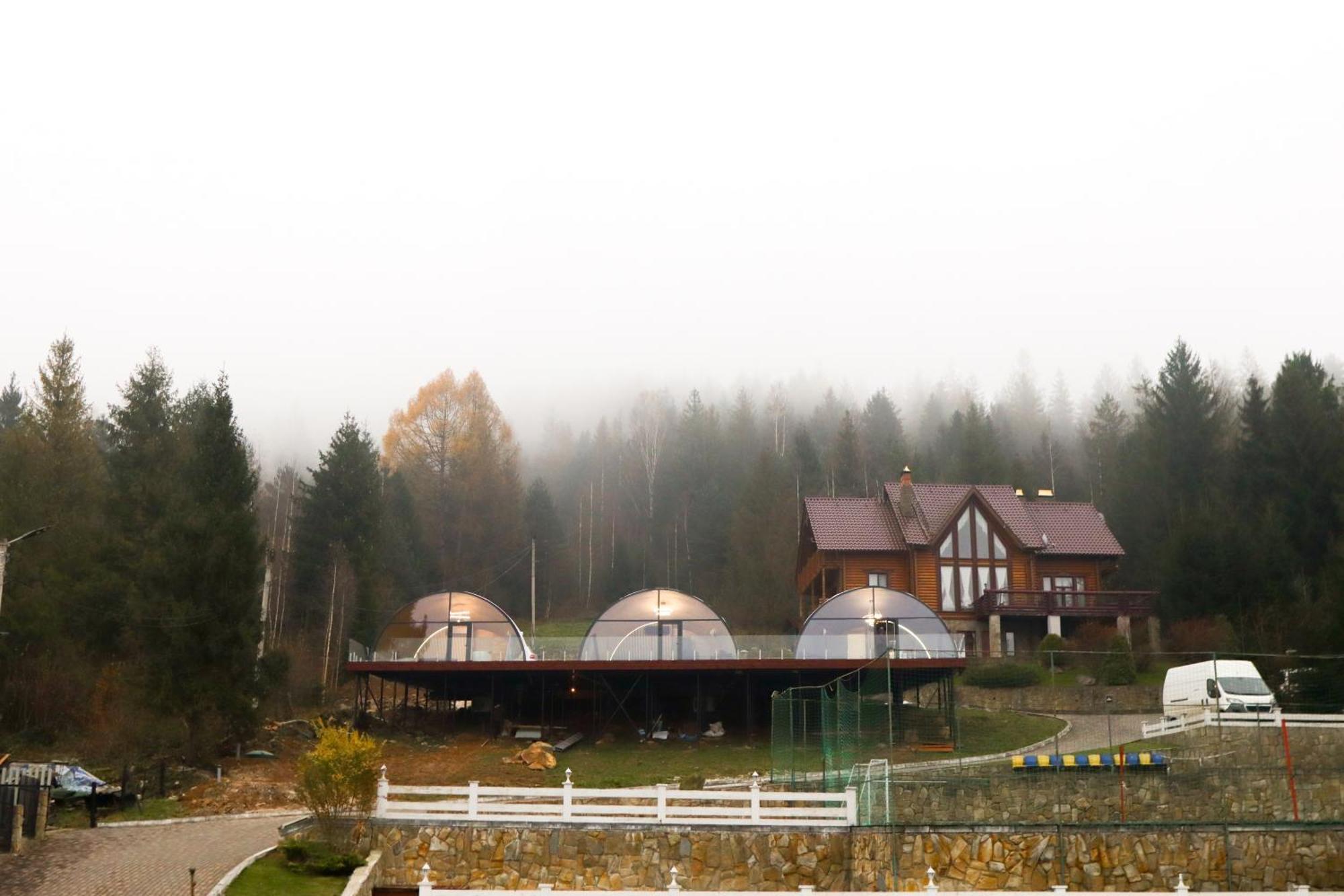 Wellland Hotel Jaremtsche Exterior foto
